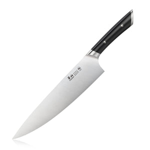 
                  
                    Load image into Gallery viewer, HELENA Series 10-Inch Chef&amp;#39;s Knife, Forged German Steel, Black, 502421
                  
                