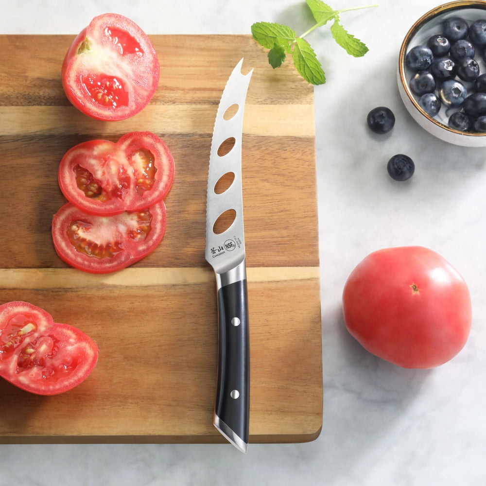 
                  
                    Load image into Gallery viewer, HELENA Series 5-Inch Tomato Knife, Forged German Steel, 502674
                  
                