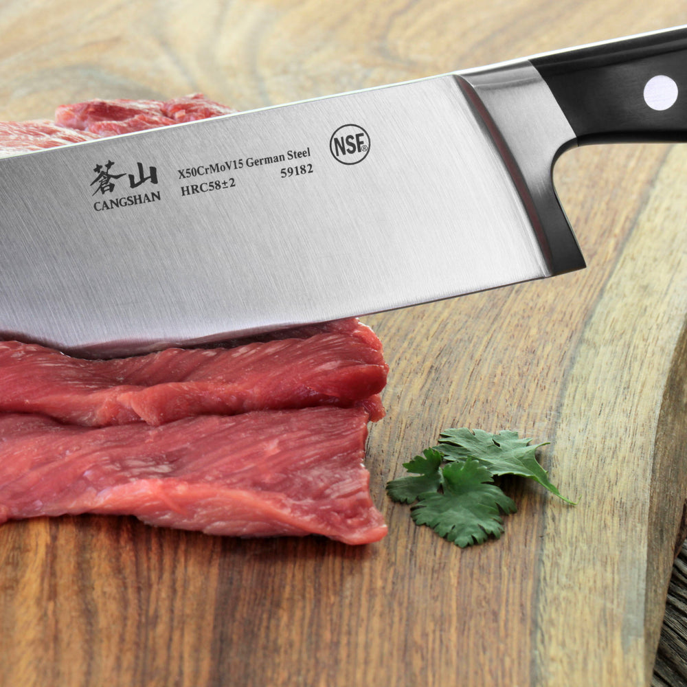 
                  
                    Load image into Gallery viewer, V2 Series Chef Knife, 9.5-Inch, Forged German Steel, 59182
                  
                