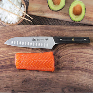 
                  
                    Load image into Gallery viewer, TG Series 7-Inch Santoku Knife, Swedish 12C27M Steel, 62182
                  
                