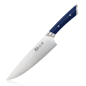 
                  
                    Load image into Gallery viewer, HELENA Series Limited Edition 8-inch Chef&amp;#39;s Knife, Swedish 10C28Mo2 Steel, Navy Blue
                  
                