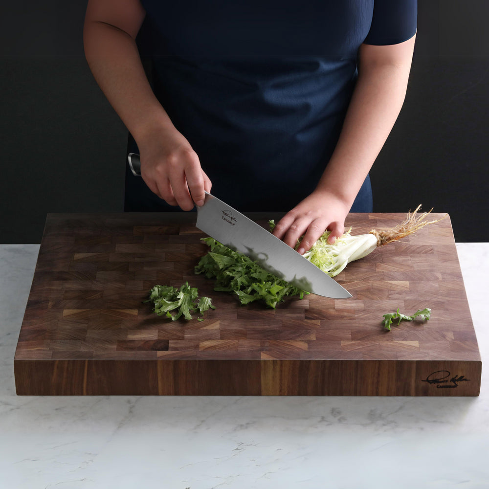 
                  
                    Load image into Gallery viewer, TKSC Walnut End-Grain Cutting Board, 16x22x2.0&amp;quot;, Thomas Keller Signature Collection, 1022360
                  
                