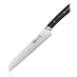 
                  
                    Load image into Gallery viewer, HELENA Series 8-Inch Bread Knife, Forged German Steel
                  
                