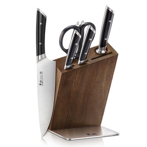 
                  
                    Load image into Gallery viewer, HELENA Series Knife Block Set, Forged German Steel, HUA Acacia Block
                  
                