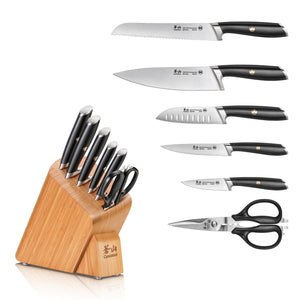 
                  
                    Load image into Gallery viewer, L Series 7-Piece Knife Block Set, Forged German Steel, 1026603
                  
                